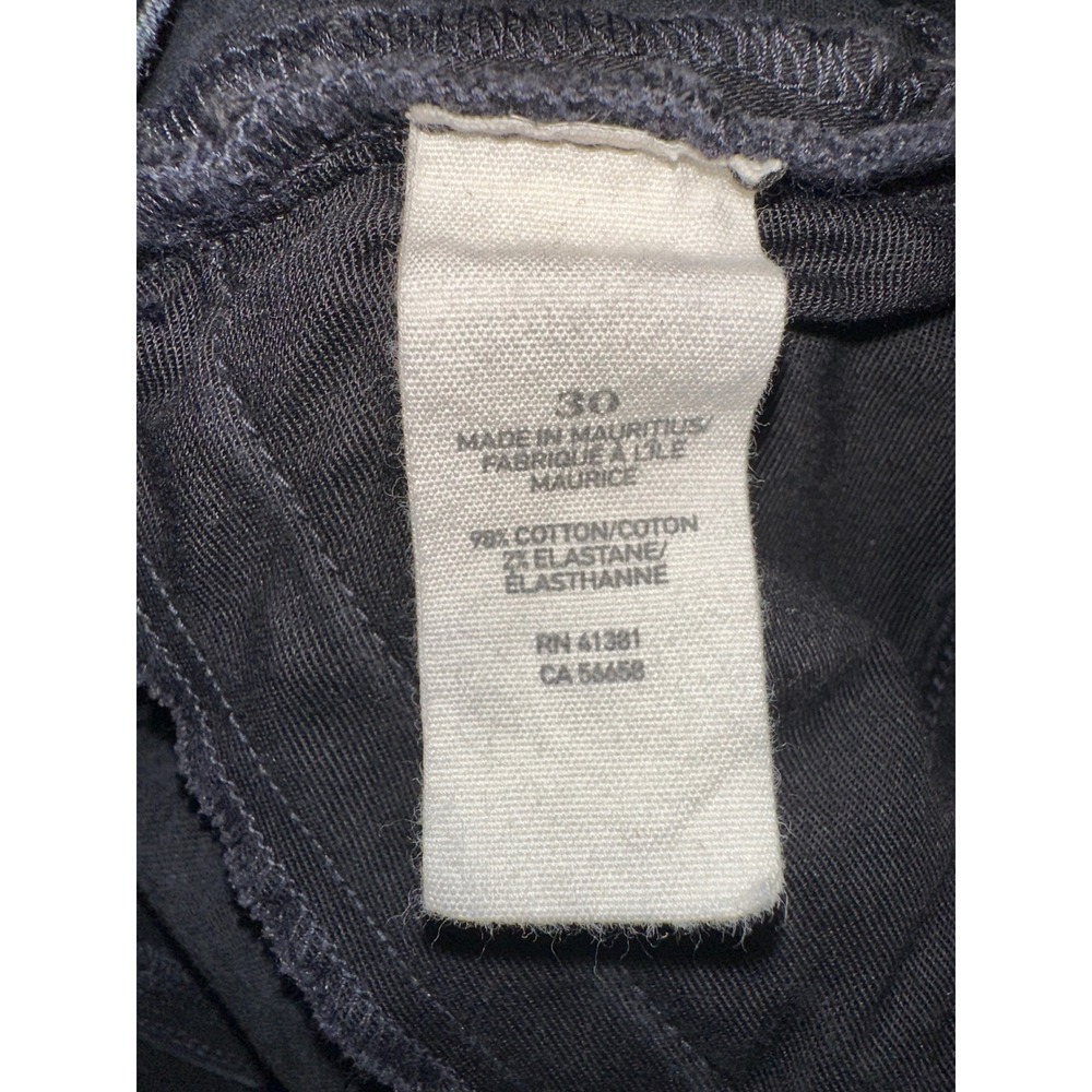 Denim & Supply Ralph Lauren Womens 30 Black Denim Jeans Morgan Crop 30x26 - Picture 10 of 10